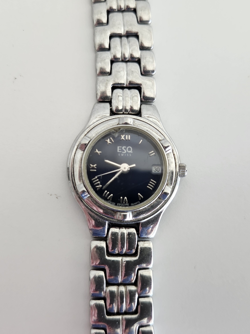 ESQ Swiss Ladies' Stainless Steel Watch in Black